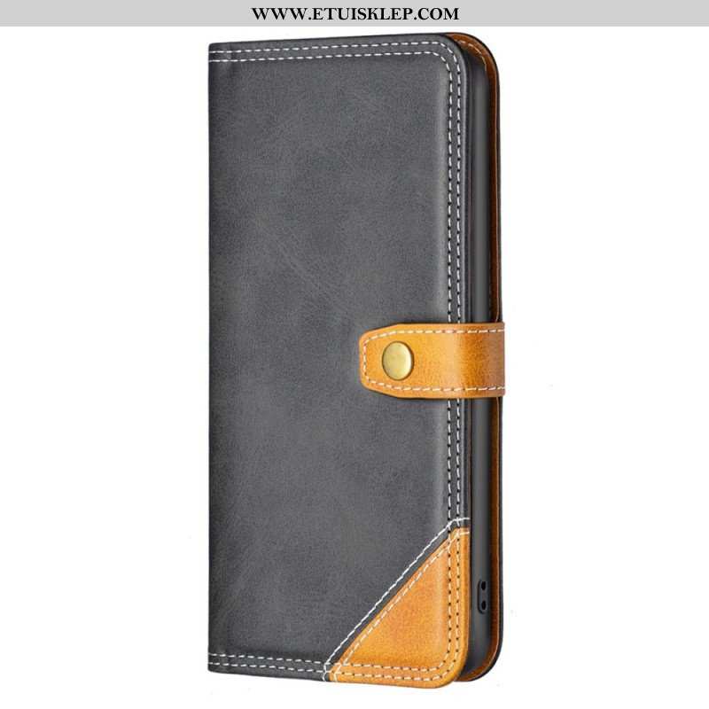 Etui Folio do Samsung Galaxy A13 Dwukolorowy Kolor Binfen